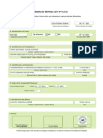 Orden de Reposo Ley #16.744: Organismo Administrador