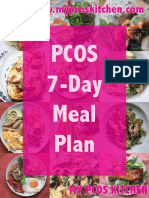 PCOS 7 Day Meal Plan