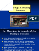 Buying An Existing Business: For Sale