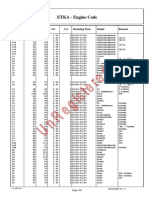 Engine Codes