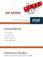 Six Sigma: Instructor: Muhammad Waseem Khan