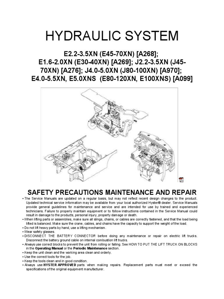 Hydraulic System | PDF | Electrical Connector | Elevator