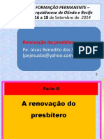 Renovação do presbítero