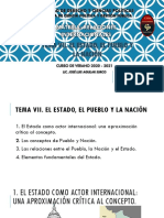 Tema - El Estado El Pueblo y La Nacion