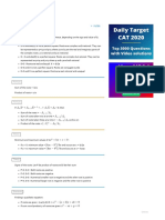 Cracku - Quadratic Equations Cheatsheet