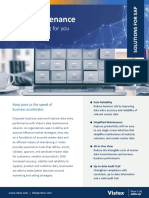 Solution Brochure - Solutions For SAP - Data Maintenance