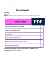 Ficha de Autoevaluación