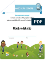 Compromiso de Pin de Padre - Corderitos Ag