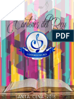 Carpeta Cantores Del Rey 2018