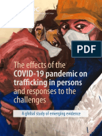 The Effects of The COVID-19 Pandemic On Trafficking in Persons
