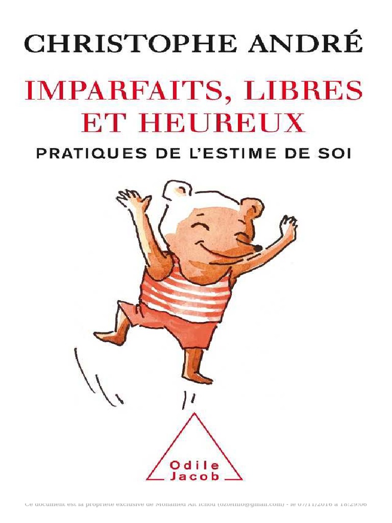 Bible Minceur Hugo Blanc Pdf Gratuit Imparfaits Libres Et Heureux | PDF | Autonomie | Estime de soi