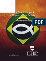 História, Princípios e Organizações Batistas