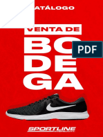 Catálogo Venta de Bodega Sportline Nicaragua