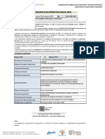 Certificación Plan Operativo Anual 2021: Coordinación General de Planificación Y Gestión Estratégica