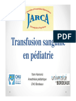 Transfusion Sanguine en Pédiatrie2