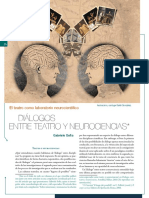 Dialogos Entre Teatro y Neurociencia