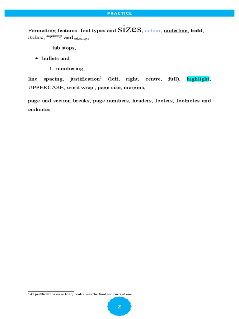 Document Formatting Techniques Guide | PDF