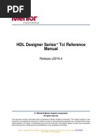 HDL Designer Series TCL Reference Manual: Release v2019.4