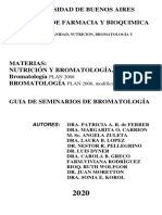 AGUS Guia de Seminarios Area Bromatología