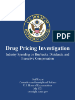 House Drug Pricing Investigation