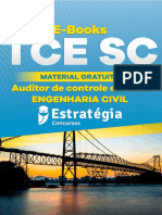 Consolidado eBook Auditor de Controle Externo Engenharia Civil TCE SC