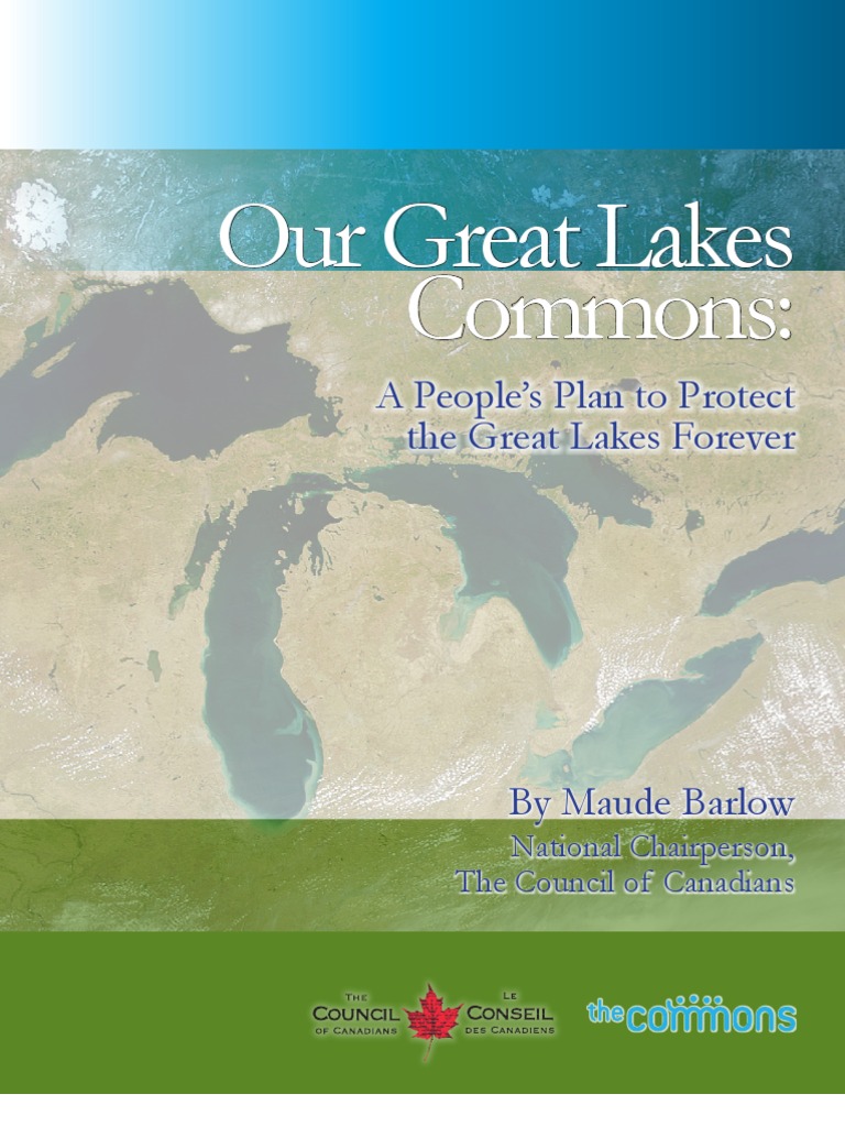 Our Great Lakes Commons A People's Plan To Protect The Great Lakes