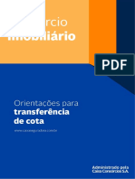 Cartilha de Orientacoes para Transferencia de Cota Imobiliario