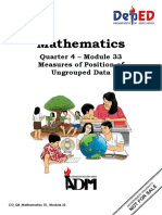 Math10 Q4 Mod33 MeasuresofPositionofUngroupedData v3