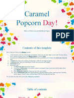 Caramel Popcorn Day! by Slidesgo