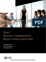 Business Communication 2021-22 Course Pack - Mohali
