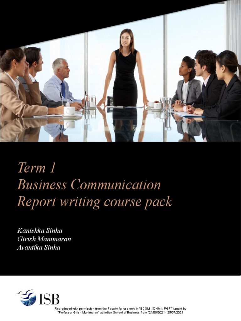 Business Communication Report Writing Guide | PDF | Defamation ...