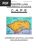 " Foster" - Ing Caribbean Studies: C.A.P.E