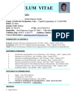 Curriculum Vitae Editado