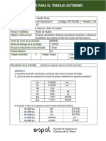 Tarea 1 - Factor de Recobro