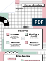 Embriología Prac - Exposicion Placenta Microscopicas