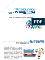 Plan de Marketing Digital Tecnologia Web Pro Basico