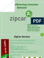 Zipcar: Influencing Consumer Behavior