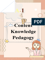 Content Knowledge Pedagogy