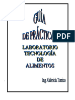 GUIAS LABORATORIO DE ALIMENTOS - ACREDITACION