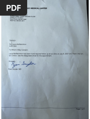 Doctors Note