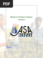 Producer Company Manual - 2