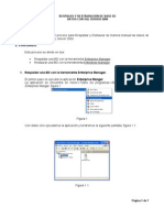 Respaldo y Restauración de BD en SQL Server 2000