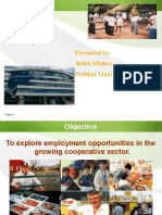 On Co-Operative Society: Presented By: Rohit Mishra Prabhat Mani Tripathi