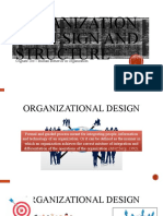 Organization Al Design and Structure: Cognate 208 - Human Behavior in Organization