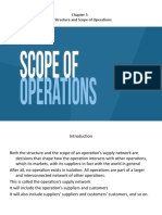 Understanding the Structure and Scope of Operations Supply Networks