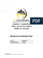 Business Continuity Plan 7JCM