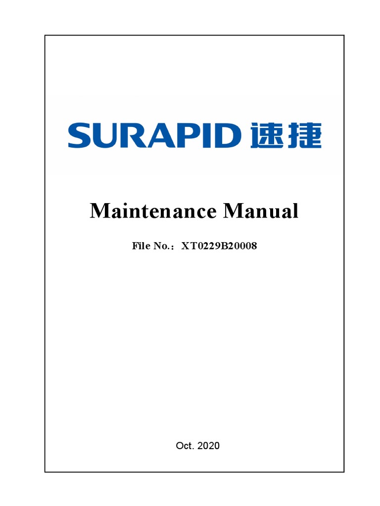 SURAPID Elevator Maintenance Manual PDF Elevator Switch