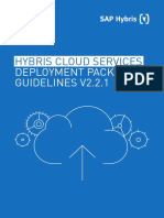 Hybris Cloud Services: Deployment Packaging Guidelines V2.2.1