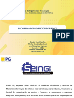 PPT Programa Prevención de Riesgos