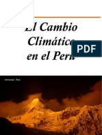 El Cambio Climatico en El Perú